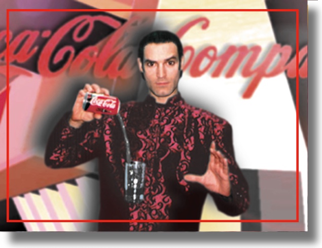 Coca Cola Clean Comedy Magician Corporate Comedy Magician For Private Events and Trade Shows in Chicago