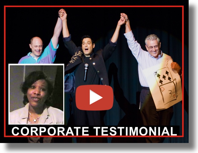 Ford Testimonial Clean Comedy Magician Corporate Comedy Magician For Company Parties and Trade Shows in Chicago