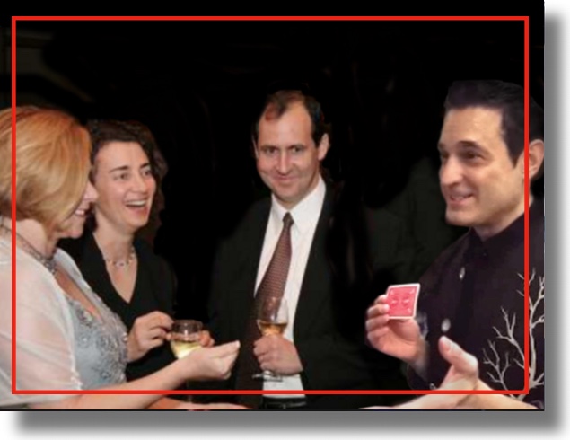 Strolling Company Party Clean Comedy Magician Corporate Comedy Magician For Private Events and Trade Shows in Chicago